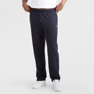 Champion Lightweight Lounge Pants, Open Hem, C Logo - Big & Tall In White