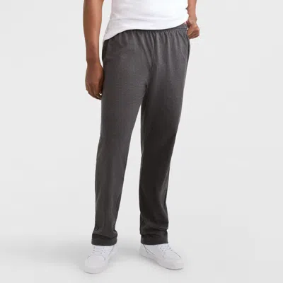 Champion Lightweight Lounge Pants, Open Hem, C Logo - Big & Tall In White