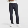 Champion Lightweight Lounge Pants, Open Hem, C Logo In Blue