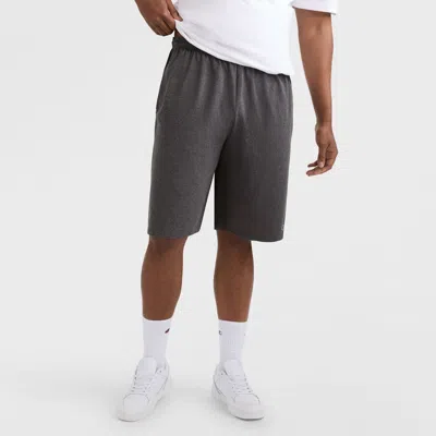 Champion Lightweight Lounge Shorts, C Patch Logo - Big & Tall In Gray