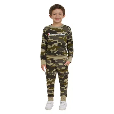 Champion Kids' Little Boys 2-pc. Pant Set In Brown