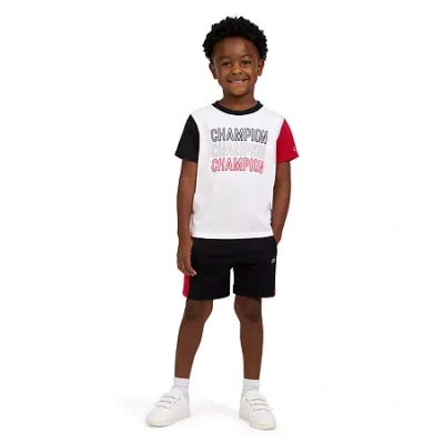Champion Kids' Little Boys 2-pc. Short Set In White