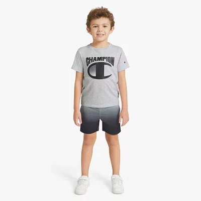 Champion Kids' Little Boys 2-pc. Short Set In Gray