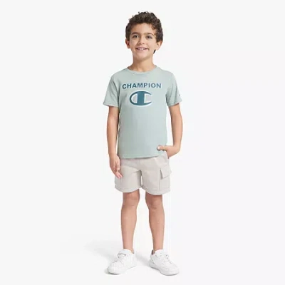 Champion Kids' Little Boys 2-pc. Short Set In Green