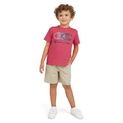 Champion Kids' Little Boys 2-pc. Short Set In Red