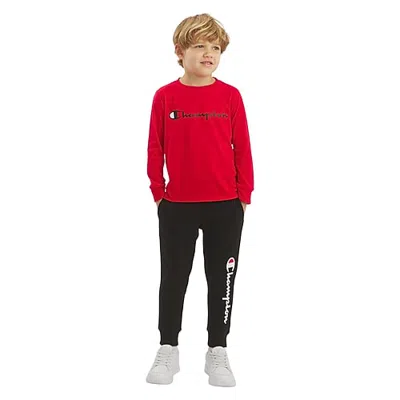 Champion Kids' Little Boys 2-pc. Pant Set In Red