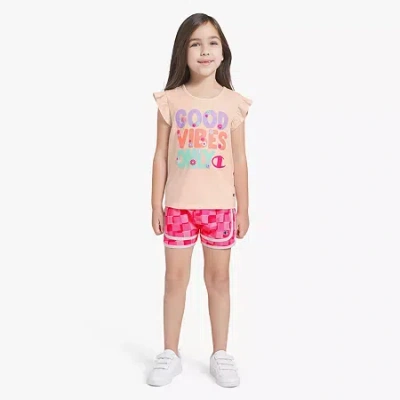 Champion Kids' Little Girls 2-pc. Short Set In Multi