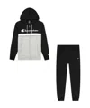 Champion Logo Details Sports Suit In Black