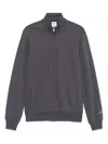 Champion Logo-embroidered Sweatshirt In Grey
