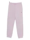 Champion Logo-embroidered Track Pants In Pink
