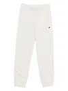 Champion Logo-embroidered Track Pants In White