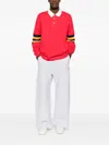 Champion Logo-embroidered Track Pants In White