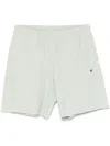 Champion Logo-embroidered Track Shorts In Green