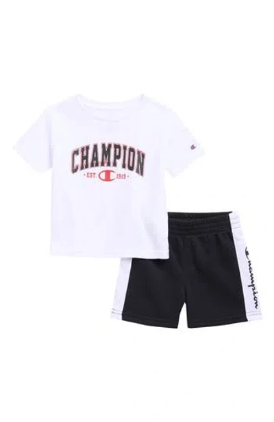 Champion Babies'  Logo Graphic T-shirt & Shorts Set In Multi