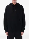 Champion Reverse Weave Patch Hoodie Full Zip In Black