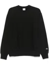 Champion Men S Reverse Weave Loose Fit Longsleeve T-shirt In Black