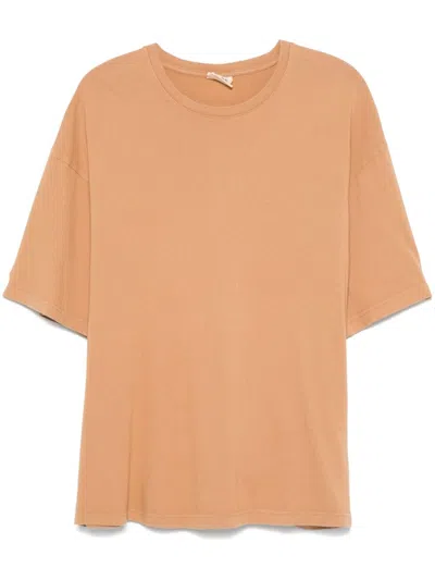 Champion Logo-patch T-shirt In Neutrals