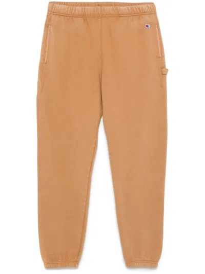Champion Jogginghose Mit Logo-patch In Cream