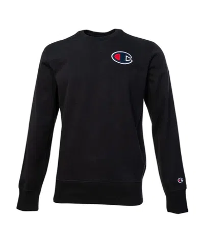 Champion Logo Sweater In Black