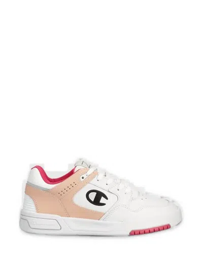 Champion Logo-detail Low-top Sneakers In White