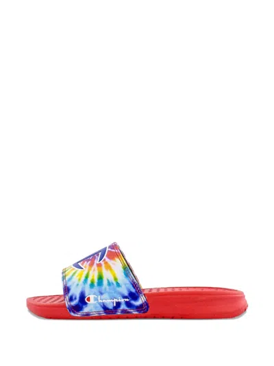 Champion Kids' Logo-detail Sandals In Multi
