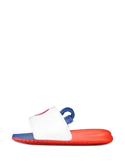Champion Kids' Logo-detail Sandals In White