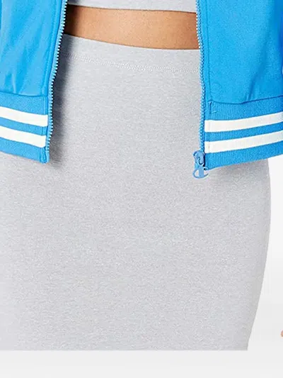 Champion Logo-detail Zip-up Sweatshirt In Gray