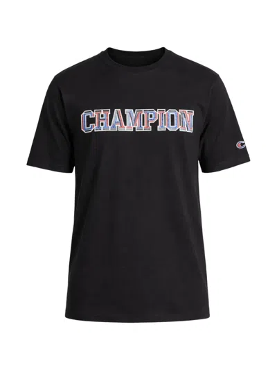 Champion Logo-print T-shirt In Black