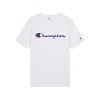 Champion 【品牌直营】草写logo短袖t恤 In White