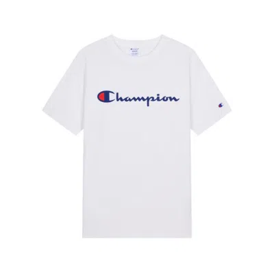 Champion Script T-shirt In White