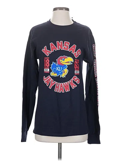 Pre-owned Champion Long Sleeve T-shirt In Blue