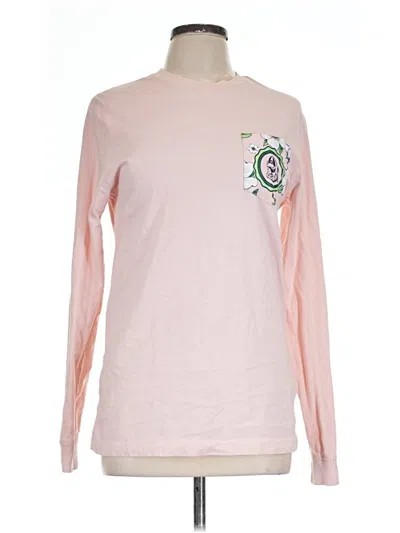 Pre-owned Champion Long Sleeve T-shirt In Pink