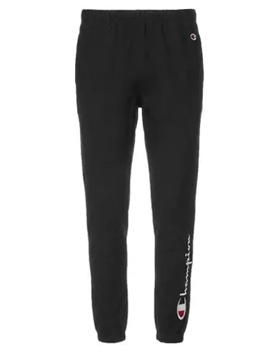 Champion Man Pants Black Size Xs Cotton, Elastane
