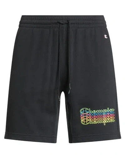 Champion Man Shorts & Bermuda Shorts Black Size M Cotton, Polyester