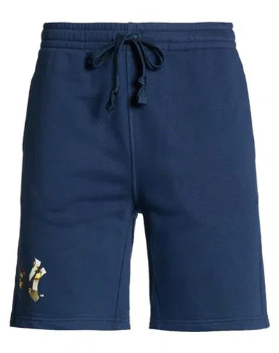 Champion Man Shorts & Bermuda Shorts Navy Size M Cotton, Polyester In Blue