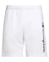 Champion Man Shorts & Bermuda Shorts White Size L Cotton, Polyester In White