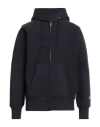 Champion Man Sweatshirt Midnight Blue Size M Cotton, Polyester In Blue