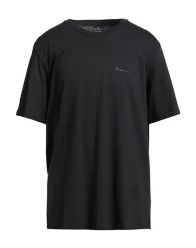 Champion Man T-shirt Black Size Xxl Cotton
