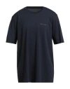 Champion Man T-shirt Navy Size Xxl Cotton In Blue