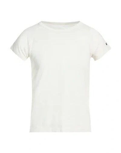 Champion Man T-shirt Off White Size M Cotton