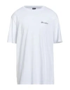 Champion Man T-shirt White Size Xxxl Cotton