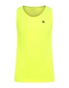 Champion Man Tank Top Yellow Size L Polyester