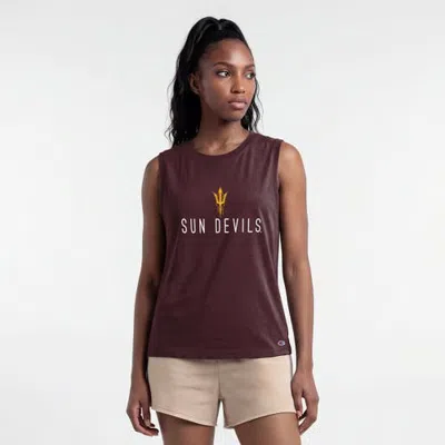 Champion Maroon Arizona State Sun Devils Lifestyle Tank Top In Brown