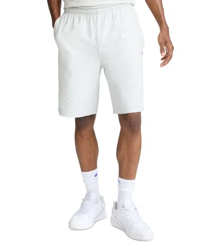 Champion 9" Lightweight Lounge Shorts, C Patch Logo In White