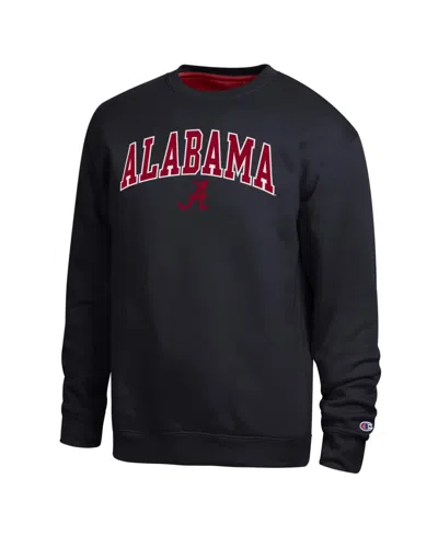 Champion Men's Arch Graphic Crewneck Sweatshirt In Black