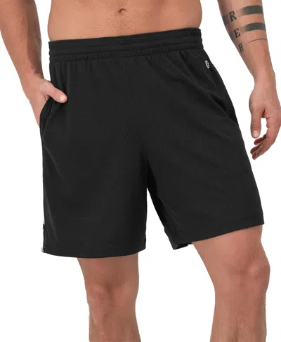 Champion Men's Attack Loose-fit Taped 7" Mesh Shorts In Black