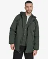 Champion Men's Bib And Hood Jacket In Gray