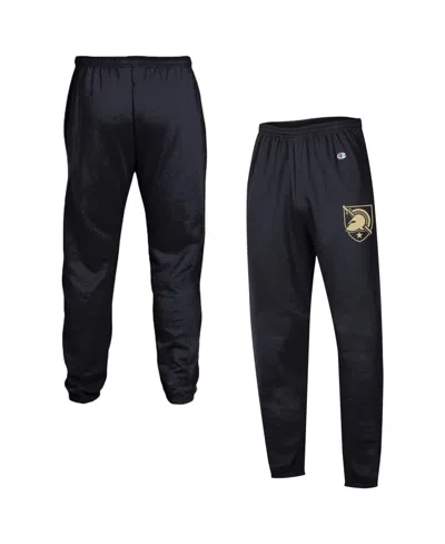 Champion Men's Black Army Black Knights Power Blend Banded Fleece Sweatpants