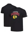 Champion Men's Black Chicago Blackhawks Primary Logo T-shirt In Black