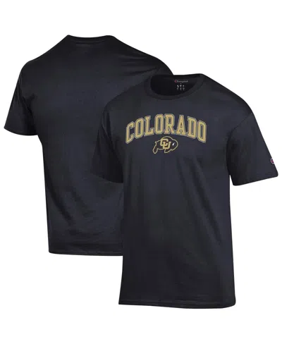 Champion Men's Black Colorado Buffaloes Arch Over Logo T-shirt